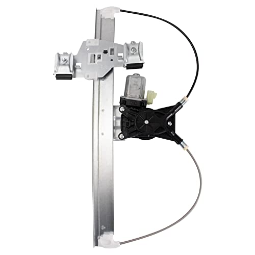 Image of TRQ Rear Left Power Window Regulator & Motor Assembly Drivers Side Compatible with 2004-2008 Pontiac Grand Prix