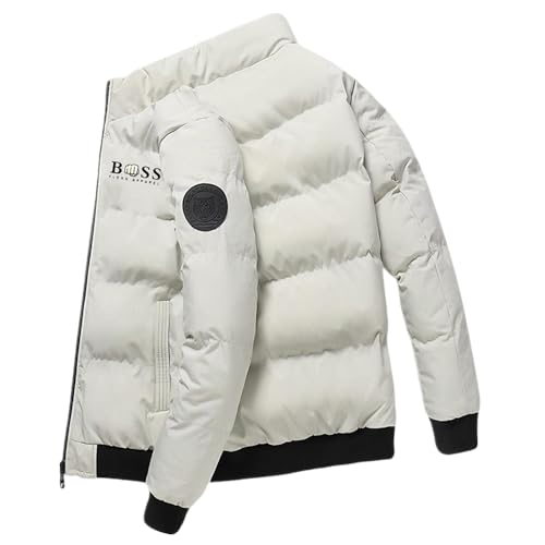 Mayamiyasa Hombre Moda Parka Invierno Abrigos