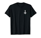 kreuz market t shirt Dieses elegante wie unverschämt lustige Hemd richtet sich an alle Anhänger und Fans von Okkultismus, Satanismus, Heavy Metal, Black Metal, Doom Metal, Schlager und Sekten. Für alle Hobby Antichristen, Kirchenentweiher und coolen Jungs mit (langen) Haaren