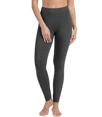 WiWi Women's Leggings Thermal Warm Underwear Pants Soft Long Johns Viscose from Bamboo Baselayer Pant S-XXL