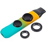 Vaguelly カズー、 カズー With 10 メンブレン And ロープ、 カズー With ダブル 穴 調整 音色、 ギター 伴奏 パートナー