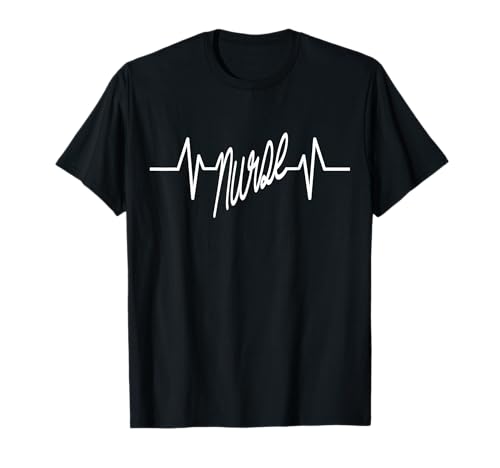 Camiseta de enfermería con latido del corazón para grandes regalos Camiseta