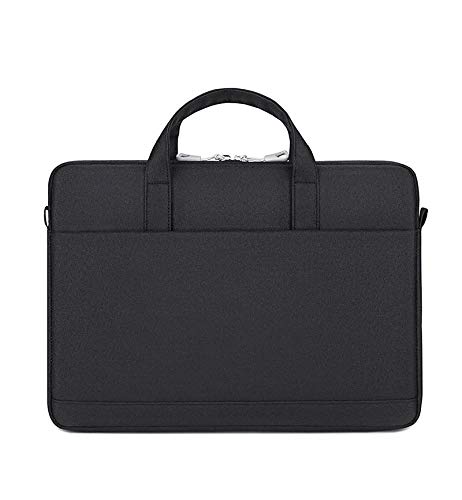 Elonglin - Funda para ordenador portátil (impermeable, con iPad, toalla, PC y Ultrabook para Macbook Air/Pro/14 MacBook Pro/Surface Laptop (negro) Cover