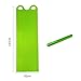 Yiju Snow Slide Mat, Flying Carpet, Winter Flexible Snow Sled Roll up Sled for Snowboarding Skiing Accessories Outdoor Sports Ski, Green