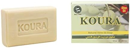 Saifan - WHITE Pure Olive Oil Soap, (6)- 5.3 oz. Boxes