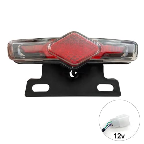 Luz trasera para bicicleta eléctrica de 12V a 60V con señal de giro incorporada 5
