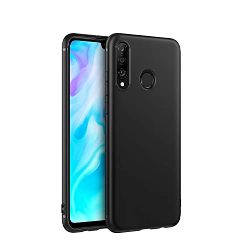 Image of Mobile Back Cover Case for Huawei Y9 Prime (2019), Stk-L21; Stk-L22; STK-Lx3 (Silicone Case|CameraProtection|Black SC1510)