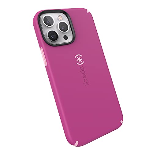 Coque CandyShell Pro iPhone 13 Pro compatible MagSafe anti-choc couleur rose orchidée bicolore