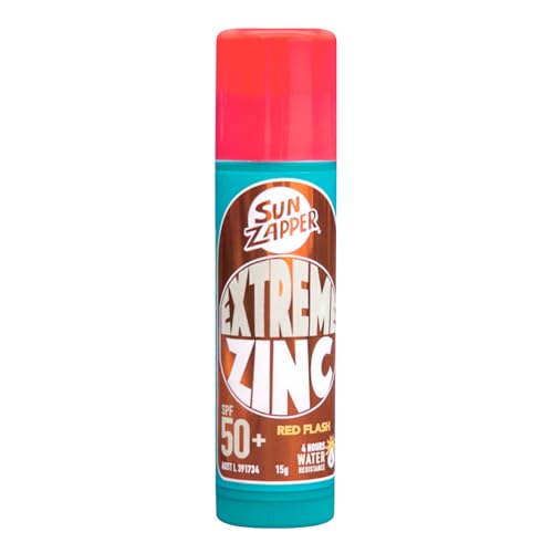 Sun Zapper Extreme Zinc Sunscreen Stick SPF 50+ Red Flash