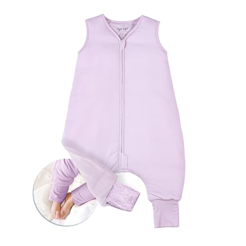 Image of Sleeveless Soft Baby & Toddler Sleeping Sack, Breathable with Adjustable Feet Cuffs & Anti-Slip Grip