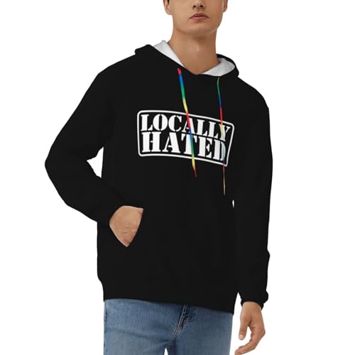 Locally Hated Hoodies With Pockets Hooded Sweatshirts Casual Drawstring Hoody Pullover For Mens2