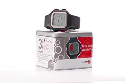 Time Timer Watch Plus — Visual 12-Hour Or 24-Hour Analog And Digital Countdown Timer — For Kids Learning, Teacher Classwork And Workout Tracker (Charcoal, Large) #TOP1