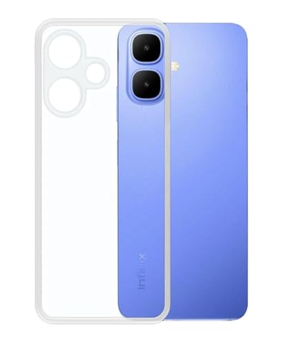 Image of COVERBLACK Flexible Rubber Case Back Cover Compatible for Infinix X6725 / SMART 10 - Transparent