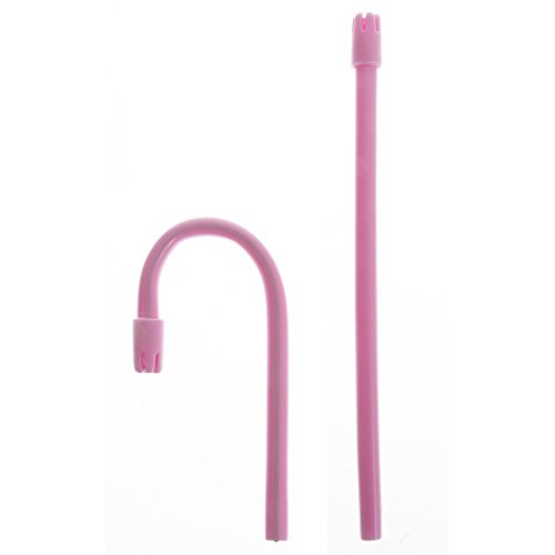 Primo Dental Products SEPK Saliva Ejectors, Pink with Pink Tip (Pack of 100)