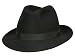 Produktbild Borsalino Vicuna Fedora Herrenhut aus exclusivem Vicunja-Haarfilz - Schwarz (42/1) - 57 cm