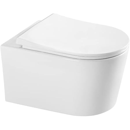 LAVITA Murya - Abattant De WC Suspendu Avec Système D'abaissement
