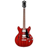 Colour / Finish: Cherry Red Technology: Semi-Hollow Body Body Shape: ES Shape Strings: 6 string Neck construction: Set in neck