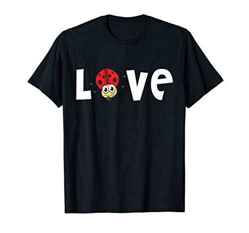 Love Ladybugs Bugs Biologist Entomology Insects Kids boys T-Shirt