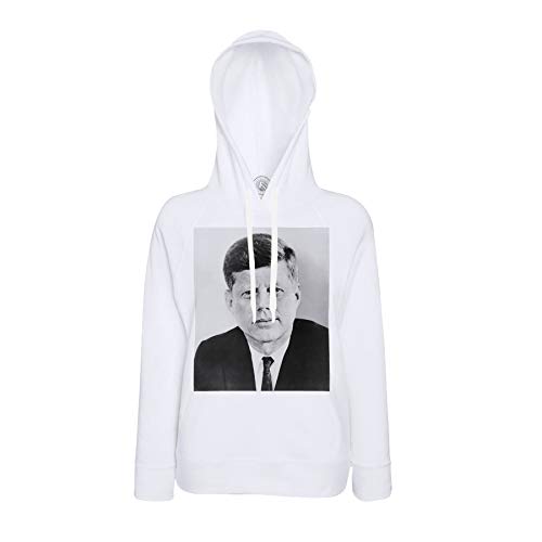Sweat à Capuche John F. Kennedy Portrait Vintage - Hoodie Président des Etats-Unis