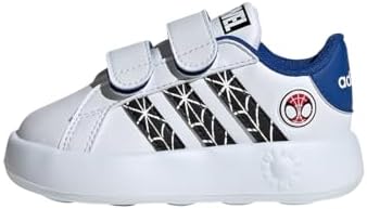 adidas Grand Court Spider-Man Cf I Baby Casual Shoes ID8017 White, Cloud White Core Black Royal Blue, 6 US : Amazon.sg: Fashion