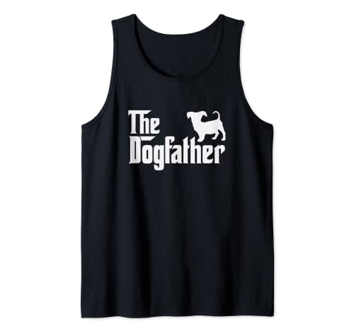 chiweenie DogFather Funny Dog Dad Camiseta sin Mangas