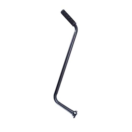 BESPORTBLE Bicicleta infantil bicicleta infantil bicicleta bicicleta infantil bicicleta treinador alça de ciclismo bicicleta alça de treinamento de segurança barra de ferro alça de treinamento de equilíbrio para bicicleta iniciante preto bicicleta bicicletas infantis