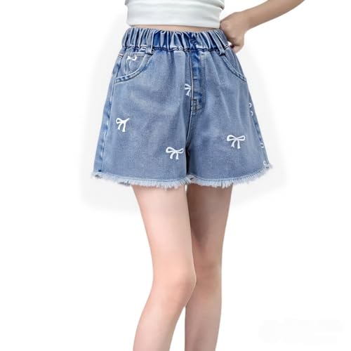 Short d'été en jean fille idéal pour les vacances et le parc