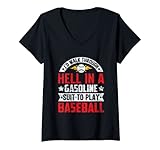 Walk Hell Gasoline Suit Play Baseball Gift Cute