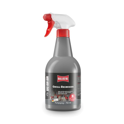 BALLISTOL 25440 Grill-Reiniger, Aktiv-Schaum BBQ-Reiniger, 750 ml...