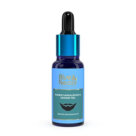 Blue Nectar Ayurvedic Beard And Moustache Growth Oil 30 Ml