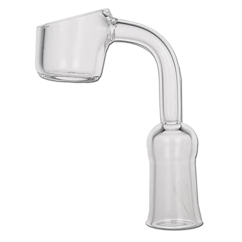 Black Leaf Öl Banger Quarz Dabbing Banger zum Verdampfen von Öl | Kräuter Banger Öl Bong Zubehör | Dab Nail NS 14F 8cm…