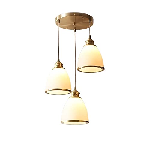 Dispositif d'éclairage créatif suspension verre suspendue E27 au design rétro