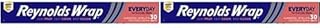 Reynolds Wrap Aluminum Foil, 30 sq ft (Pack of 2)