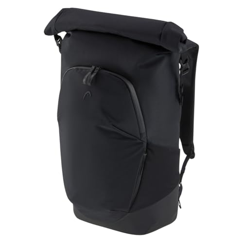 HEAD Mochila Pro X Negro : sac à dos de tennis noir moderne et élégant