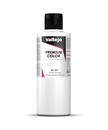 Vallejo 063061 Spiel, Grundierung, Weiß, 200 ml