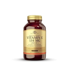 Solgar Vitamin E 134 mg (200 IU) Softgels – Pack of 250 – Helps Combat Oxidative Stress – Immune System Support – Gluten Free