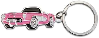 SR1 Performance 1956 Chevrolet Corvette C1 Key Chain - Classic Car Collectible Keychain - Officially Licensed by GM