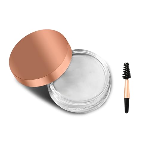 Gel à Sourcils Longue Durée et ImperméAble, Cire Coiffante pour Sourcils, Gel Sourcils Transparent Fixateur, Savon Gel Sourcils pour Effet de Stratification