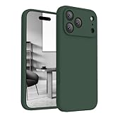 FireNova Magnetic for iPhone 17 Pro Case, Compatible with MagSafe, [Integrated Silicone Camera Control Button] [Camera Protection] Anti-Scratch Microfiber Lining Phone Case, 6.3', Alpine Green