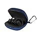 ROITON for Powerbeats Pro Case,Anti-Lost Shockproof Easy Carrying Protective Case Cover Dust Guard Rugged Hard PC Skin Cover Case with Carabiner for 2019 Newest Beats Powerbeats Pro (Blue)