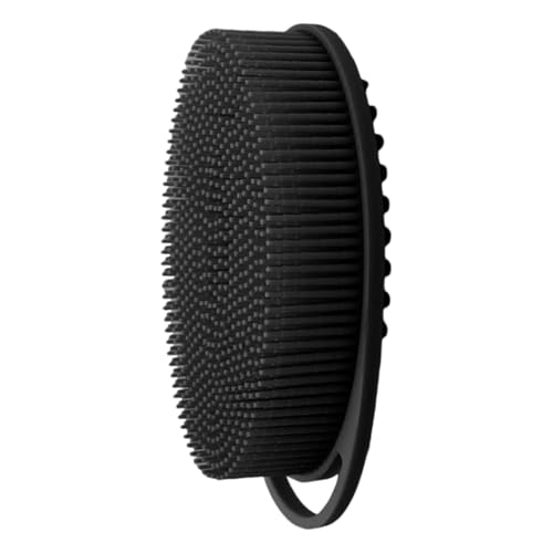 Cepillo de baño de silicona, cepillos exfoliantes corporales para niños, cepillo de baño suave con cerdas suaves, cepillo de baño portátil para espalda, muslos, glúteos