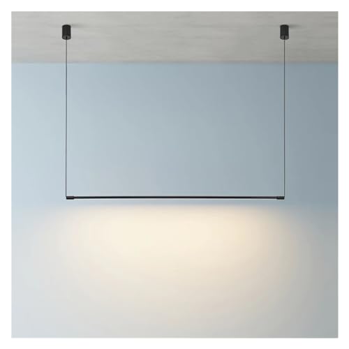 Éclairage LED moderne noir pour harmoniser la table de salle à manger - 3