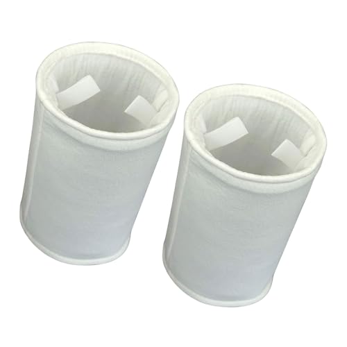 2PCS Efficient Pool Filter Bag Pool Filter Bag Pool Debris Filter Bag Nonwoven Fabric Texture For Pool
