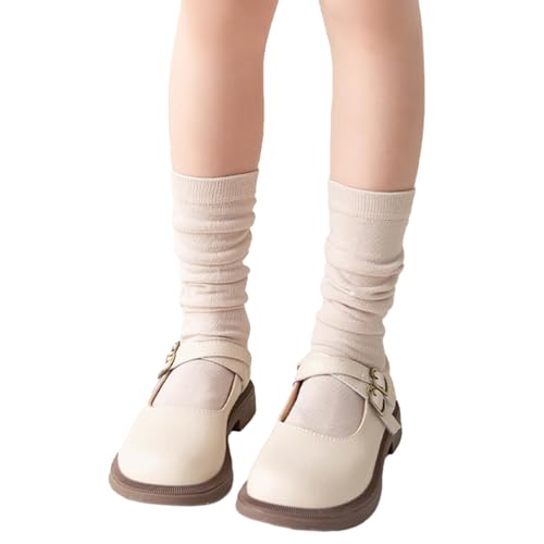 Children Dress Socks For Autumn Spring Stretchy Knee High School Child Elastic Little Girls Warm Socks