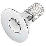 Égouttoir de lavabo de salle de bain - facile à installer sans aucun outil, à insérer et à utiliser, ce qui est très pratique et permet de gagner du temps, remplacement du bouchon d'évier