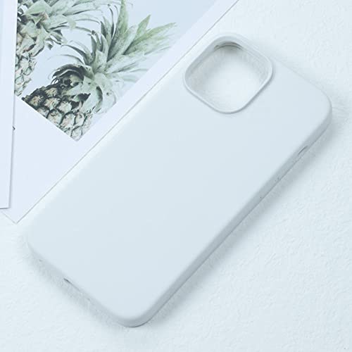 Coque en silicone liquide iPhone 13 Pro Max antichoc contre les chutes