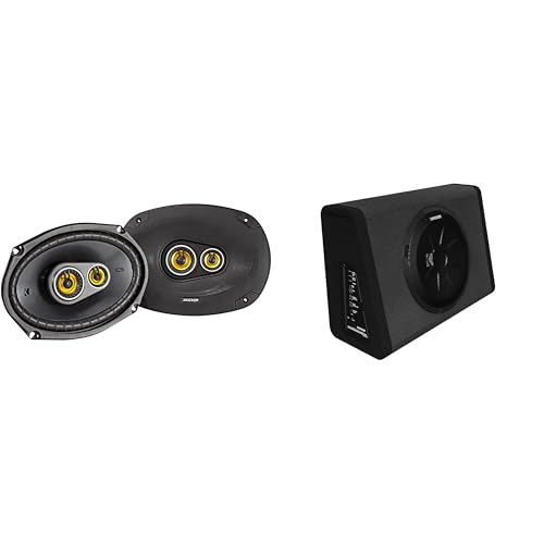 Kicker 11PT250 Powered Sub Enclosure & 46CSC6934 6x9 Bundle