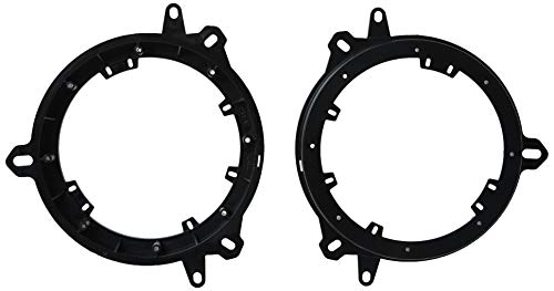 Metra 82-8147 6"-6 3/4" Speaker Adapter For Select Toyota And Lexus Vehicles & 82-8148 6" To 6-3/4" Speaker Adapter For Select Toyota/Lexus/Scion 1998-Up Vehicles, Black #TOP3