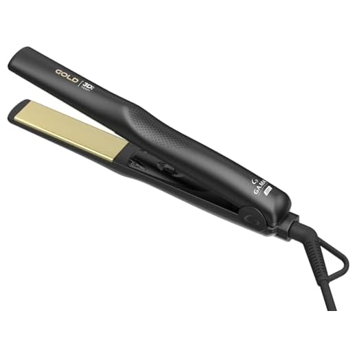 Prancha de Cabelo GAMA Italy Gold Ion, Bivolt Automático, Placas Ionizadas para Alisamento Profissional
