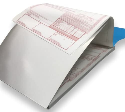 CMR - 3er-Pack - Internationaler Transport - Selbstkopiert - 4 nummerierte Kopien, Rot, Blau, Grün, Schwarz